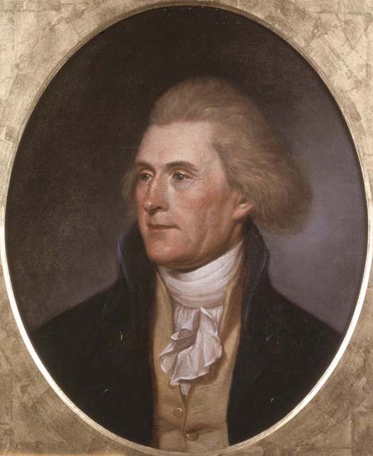 Thomas Jefferson by Charles Willson Peale, 1791