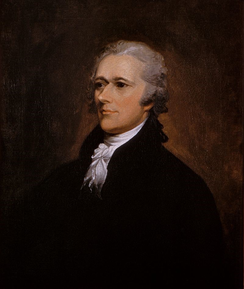 Alexander Hamilton by John Trumbull, 1805